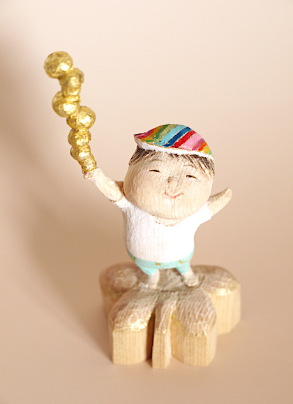 金色のどろだんご